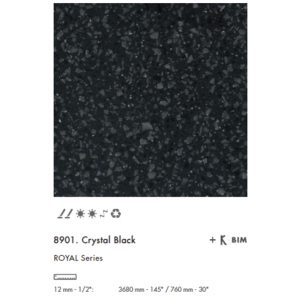 Krion 8901 Crystal Black