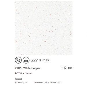 Krion 9106 White Copper