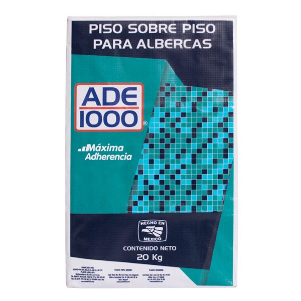 Piso sobre piso para albercas Blanco 20kg